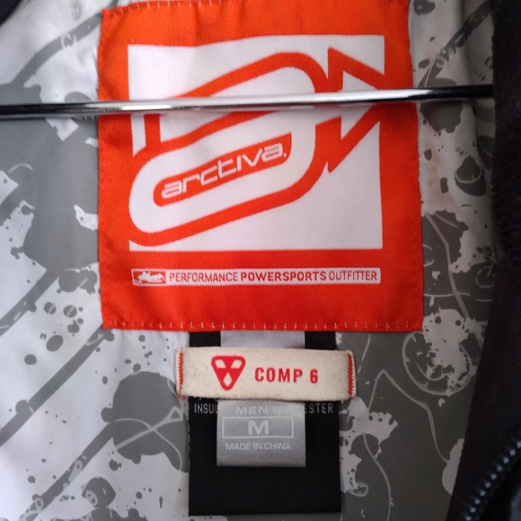 Arctiva comp 6 RR mens shell jacket size M - Picture 3 of 12